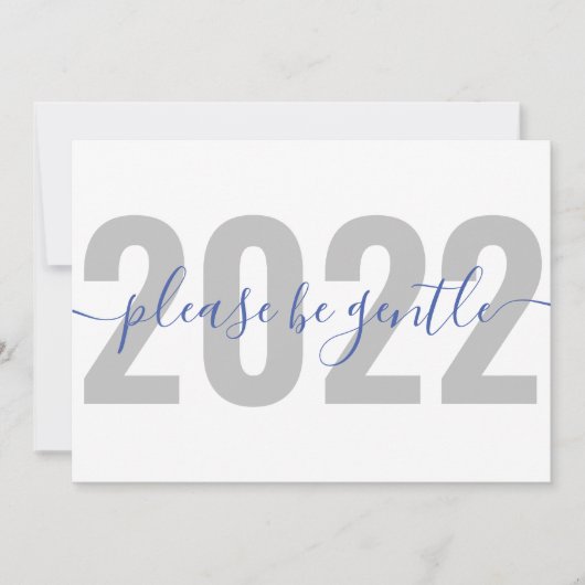 2022おもしろいクリスマス・ホリデー・カードをお願い シーズンカード (正面)