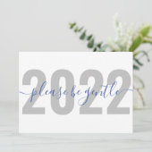 2022おもしろいクリスマス・ホリデー・カードをお願い シーズンカード (スタンド正面)