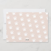 2022おもしろい年ラフのスクリプト年ペットのクリスマスフォト シーズンカード (裏面)