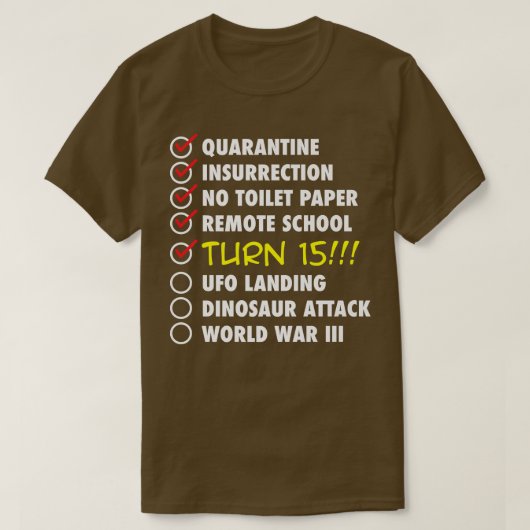 2022おもしろい年15誕生日、2007生まれ年Premium Tシャツ (デザイン正面)