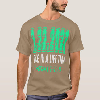 2022おもしろい年2月22日火曜日2022年2月Sou Tシャツ