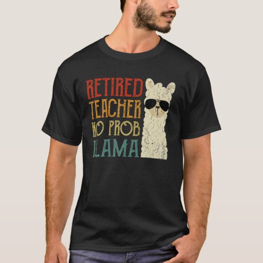 2022おもしろい退職した先生退職ウォー男性へム Tシャツ (正面)