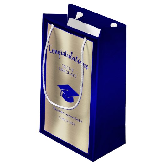 2022エレガント年卒業祝賀会 スモールペーパーバッグ (裏面アングル)