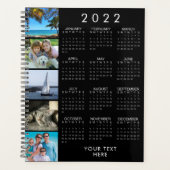 2022カレンダー5フォトコラージュあなたの色 プランナー手帳 (正面)