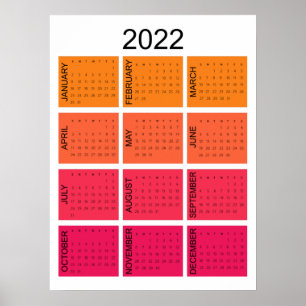 2022カレンダー ポスター