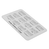 2022カレンダー（会社名グレー） マグネット (右側)