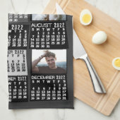 2022カレンダー(新しいバージョンの説明を参照) キッチンタオル (四つ折り)