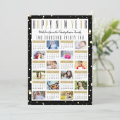 2022カレンモダンダー黒金ゴールド12フォトコラージュ シーズンカード (スタンド正面)