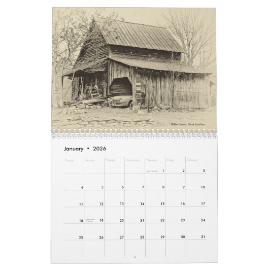 2022カントリーファームカレンダー カレンダー (1月 2026)