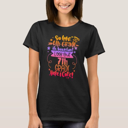 2022キッズ絞り染め長六年卒業第7回 Tシャツ (正面)
