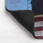 2022クラシック西Quoddyレッドライトハウスカレンダー マウスパッド (コーナー)