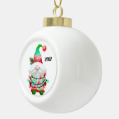 2022クリスマス格言 セラミックボールオーナメント (右)