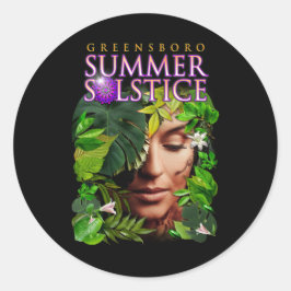 2022グリーンズボロ夏至フェスティバル土産 ラウンドシール