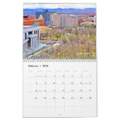 2022コロラド州デンバーのダウンタウンの垣間見るカレンダー カレンダー (2月 2026)