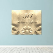 2022ゴールデン結婚ズ50周年の親カンバ キャンバスプリント (インサイチュ (ウッドフロア))