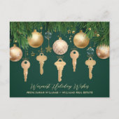 2022ゴールデン鍵ス実在エテートホリデーハガキ シーズンポストカード (正面)