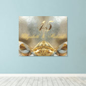 2022サファ結婚イア45結婚周年 キャンバスプリント (インサイチュ (ウッドフロア))