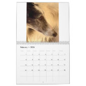 2022シルケンウィンハウンド（ヘッドショット） カレンダー (2月 2026)