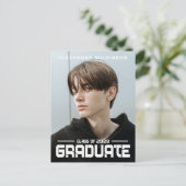 2022スクリプモダントはっきりした白黒フォトグラード 案内ポストカード (スタンド正面)