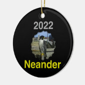 2022セラミックサークルオーナメントネアンダー セラミックオーナメント (左)