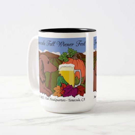 2022テメクラ秋ウィーナーフェスト – マグカップ (正面左)