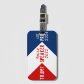 2022ハウススピーカートランプ大統領2024 ラゲッジタグ (正面縦)