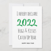 2022ハグとキス |新年 (正面)