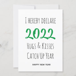 2022ハグとキス |新年