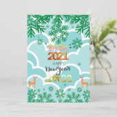 2022ハッピーニューイヤーグリーティングカード 招待状 (スタンド正面)