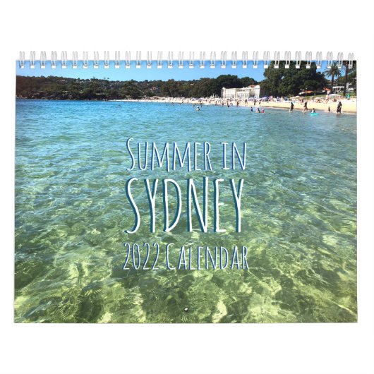 2022ビーチカレンダー カレンダー (カバー)