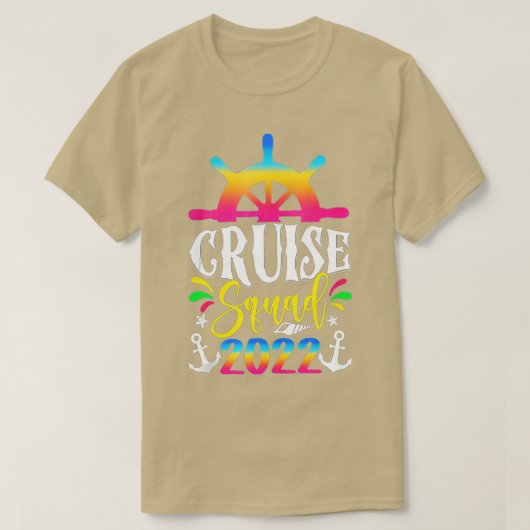 2022ファミリークルーズ男女の子女セーリング Tシャツ (デザイン正面)