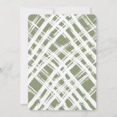 2022ファミリーフォトカードクリスマスアーチフレームオリーブ 案内状 (裏面)