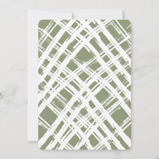 2022ファミリーフォトカードクリスマスアーチフレームオリーブ 案内状 (裏面)