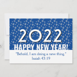 2022ブルースノーフレークCHRISTIAN新年 シーズンカード