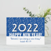 2022ブルースノーフレークCHRISTIAN新年 シーズンカード (スタンド正面)