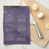 2022ペマキドポイントプラムライトハウスカレンダー キッチンタオル (四つ折り)