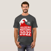 2022ミッドタークス赤波信心自由ウルトラマガ Tシャツ (正面フル)