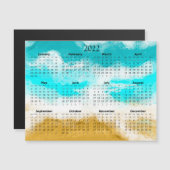 2022ミニカレンダー磁気海 マグネット招待状 (正面/裏面)