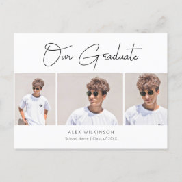 2022ミニマモダンリスト書道3写真グラード 案内ポストカード