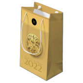 2022中国の年モノグラムエレガントSGB スモールペーパーバッグ (裏面アングル)