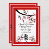 2022中国の年末年始の虎 招待状 (正面/裏面)