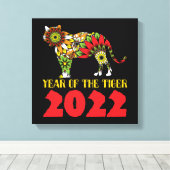 2022中国の年 キャンバスプリント (インサイチュ (ウッドフロア))
