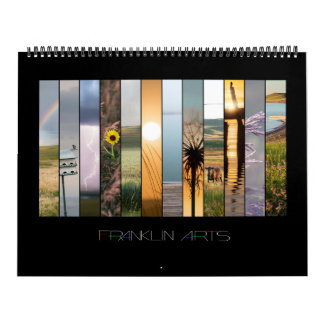 2022中西部の野原と水景 カレンダー