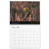 2022中西部の野原と水景 カレンダー (3月 2026)