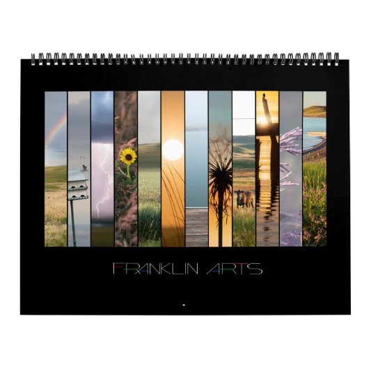 2022中西部の野原と水景 カレンダー (カバー)