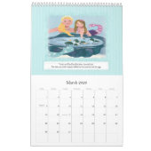 2022人魚とウミガメのストーリーブックカレンダー カレンダー (3月 2026)