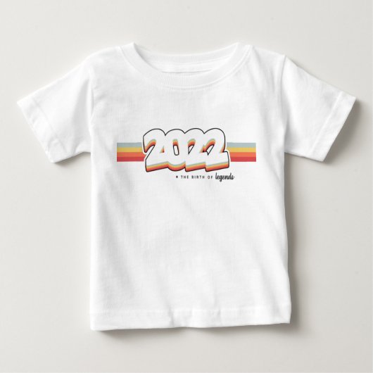 2022伝説誕生 ベビーTシャツ (正面)