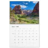 2022国立公園暦 カレンダー (3月 2026)