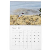 2022夢の分野の高地と鳥獣のカレンダー カレンダー (2月 2027)