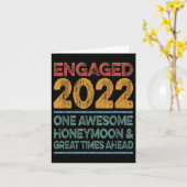 2022婚約素晴らしハネムーン結婚ズ花嫁Gr カード (黄色い花)